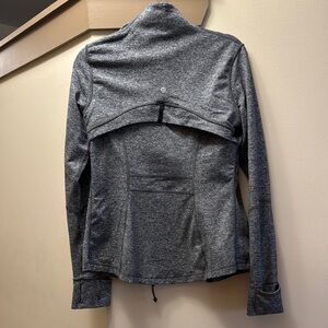 Lululemon Grey and black speckled define jacket